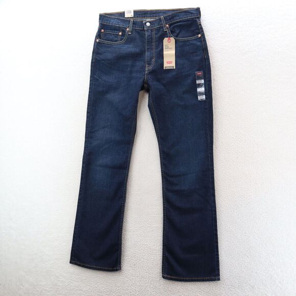 Levi's Other - Levi's Jeans Men's 36x34 Blue 527 Slim Bootcut Stretch Dark Wash American Denim